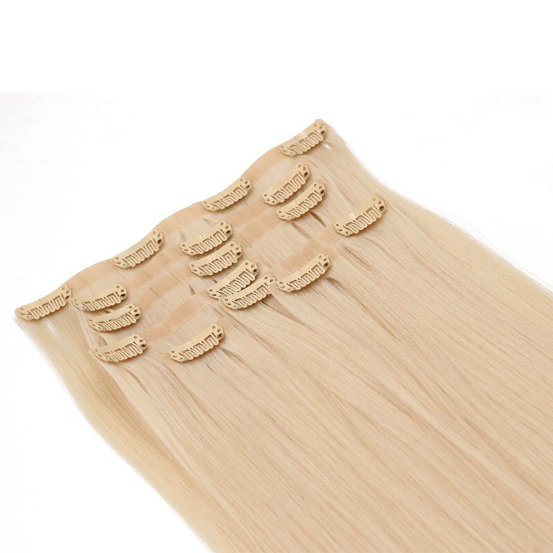 Straight Seamless Clip-In Hair Extensions - Abundant Beauty Bar