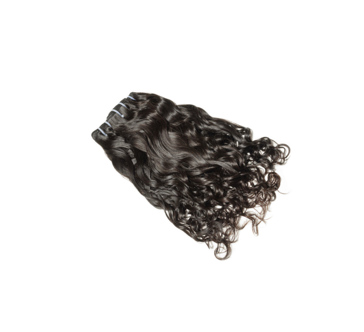 Natural Raw Curly Bundles - Abundant Beauty Bar