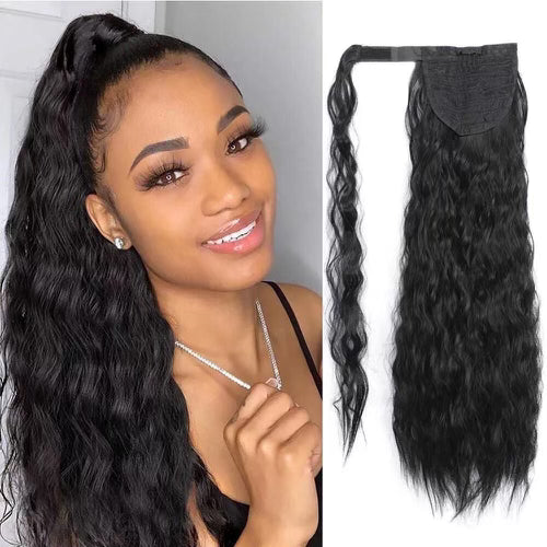 Wavy Clip-In Ponytail Extensions - Abundant Beauty Bar