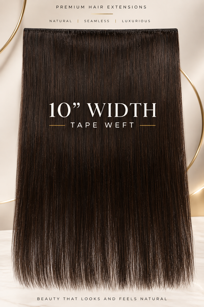 INVISIBLE TAPE-IN WEFTS