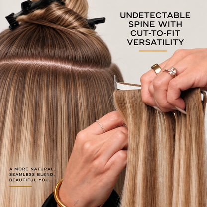 INVISIBLE TAPE-IN WEFTS