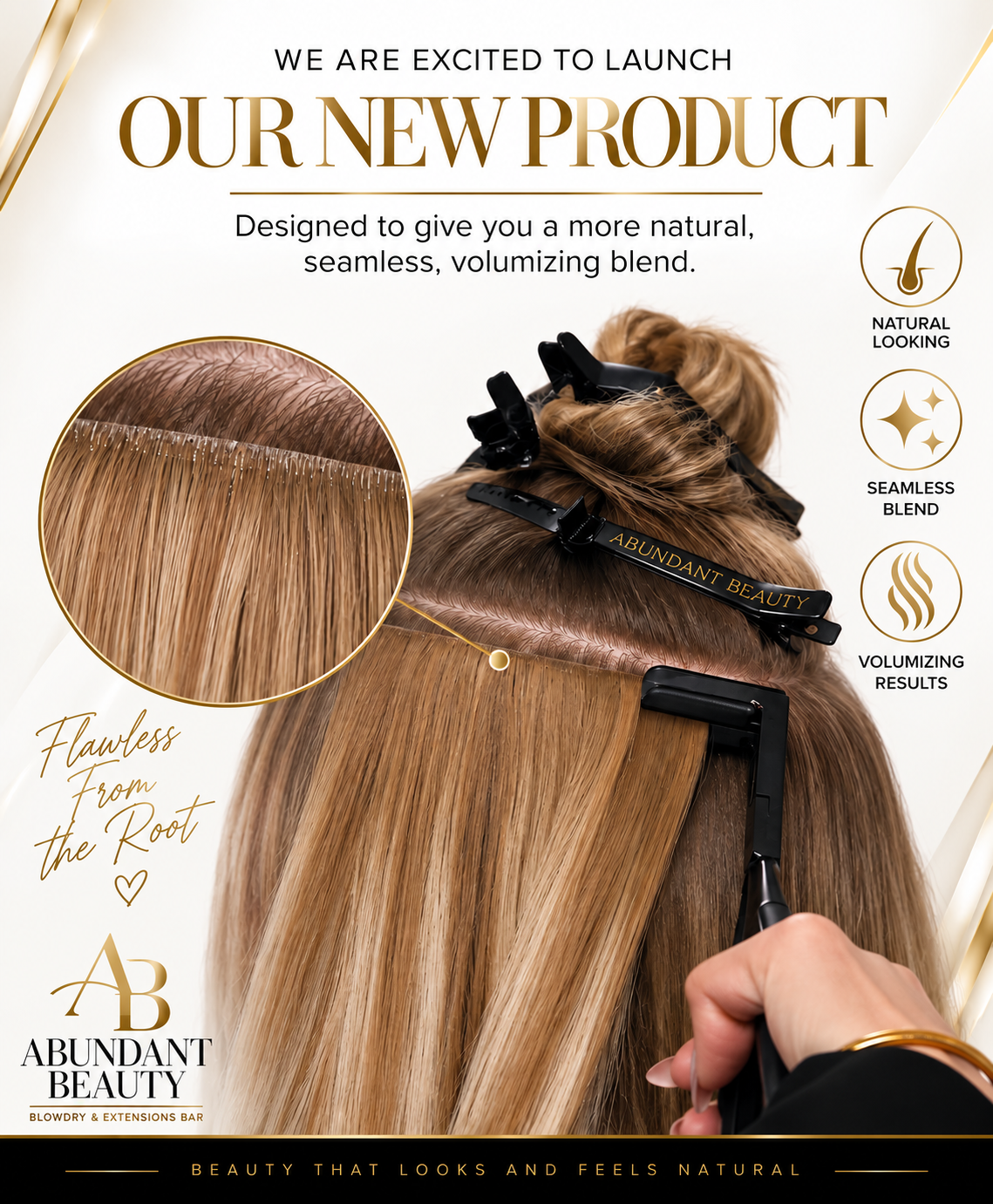 INVISIBLE TAPE-IN WEFTS