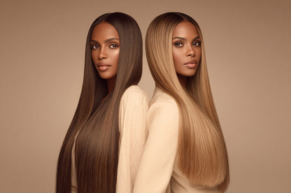 Straight Hair → Wigs.