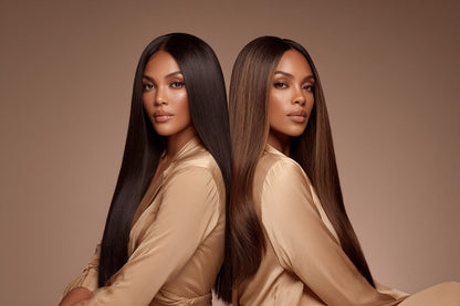 Straight Hair → Wigs.