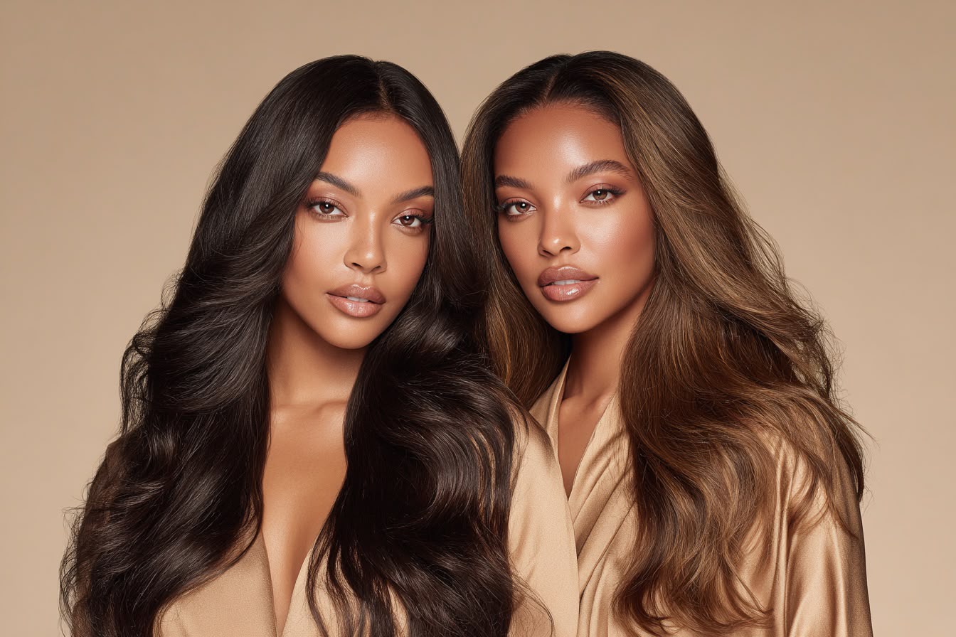 Straight Hair → Wigs.