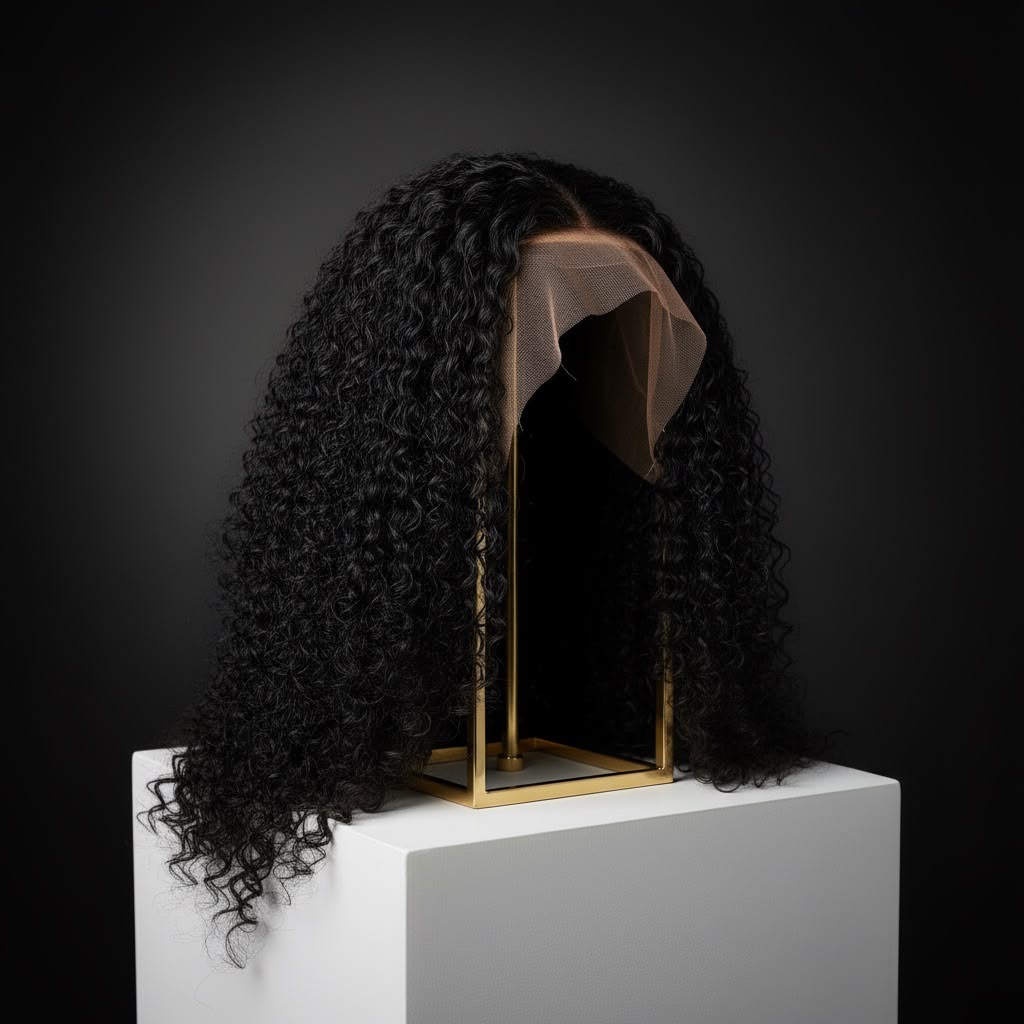 Luxury Curly Lace Front Wig