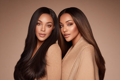 Straight Hair → Wigs.