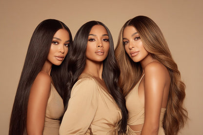 Straight Hair → Wigs.