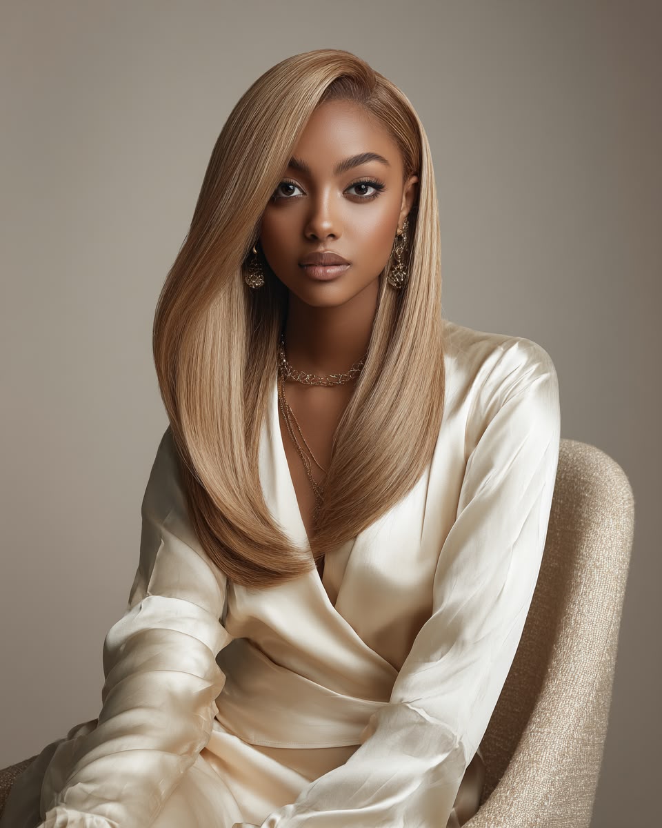 Straight Hair → Wigs.