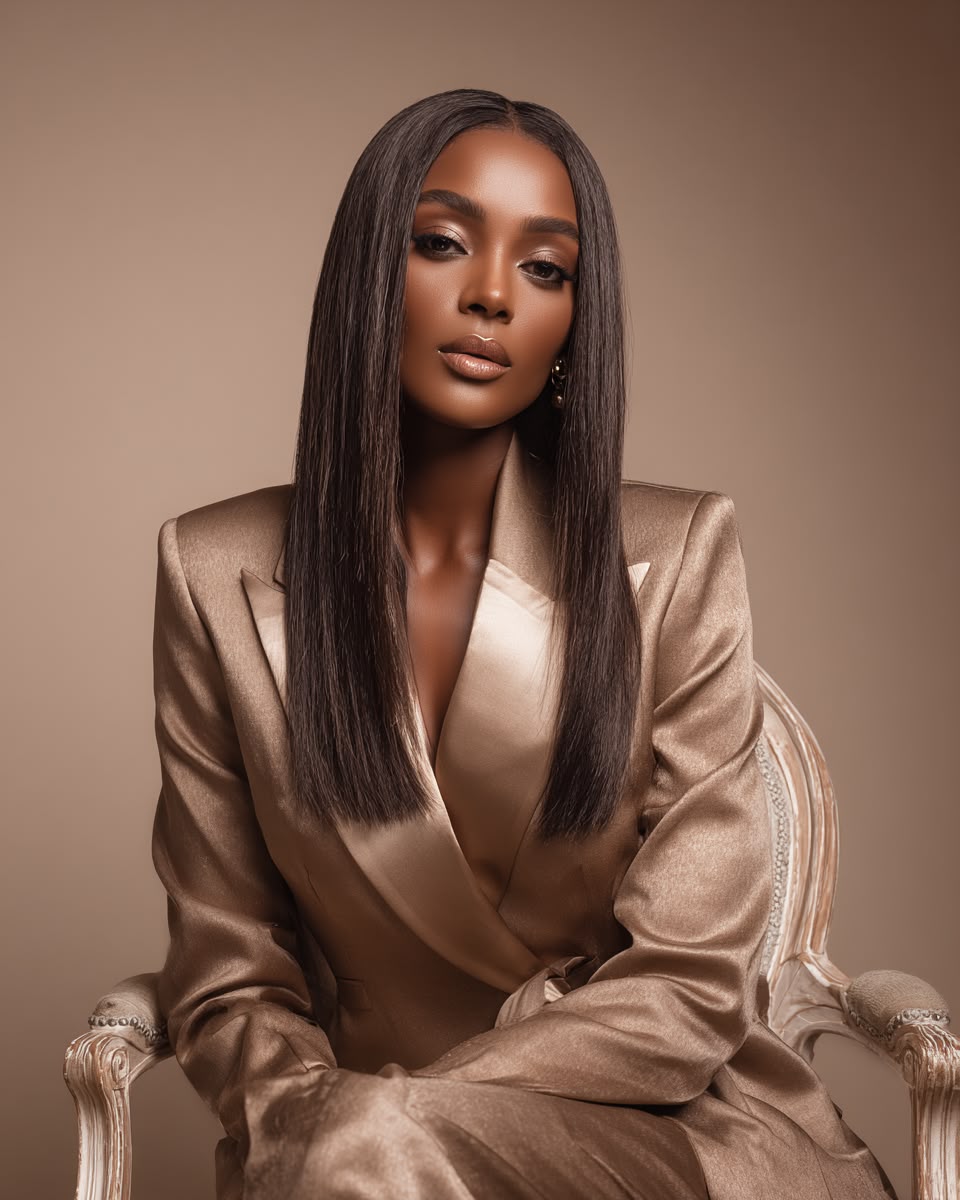 Straight Hair → Wigs.