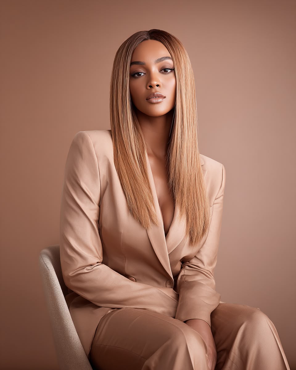 Straight Hair → Wigs.