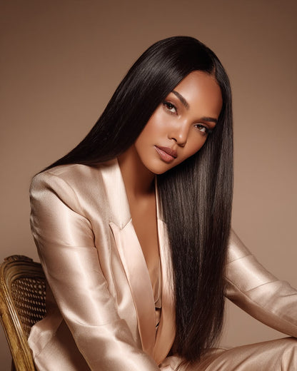 Straight Hair → Wigs.