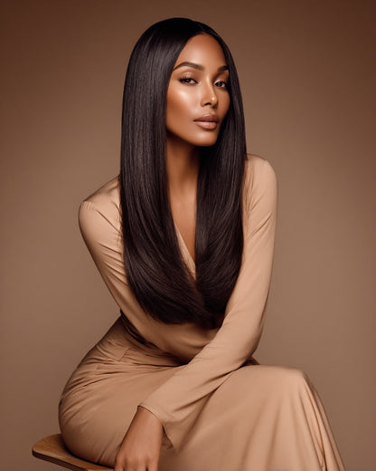 Straight Hair → Wigs.