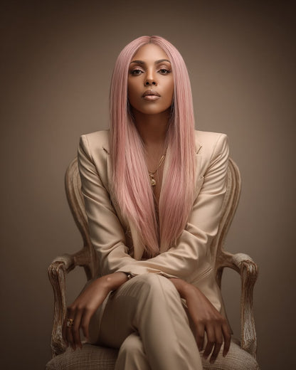 Straight Hair → Wigs.