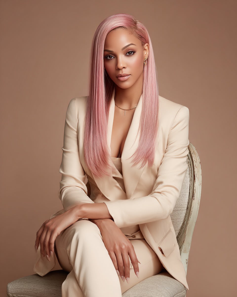 Straight Hair → Wigs.