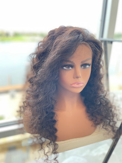 Tight Curly Lace Front Wig - Abundant Beauty Bar